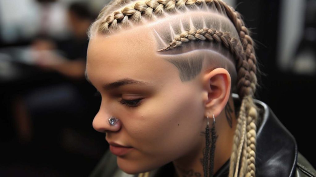Für einen romantischen Look: Baby Braids sind die Trendfrisur für 2023 5 Baby Braids Frisur