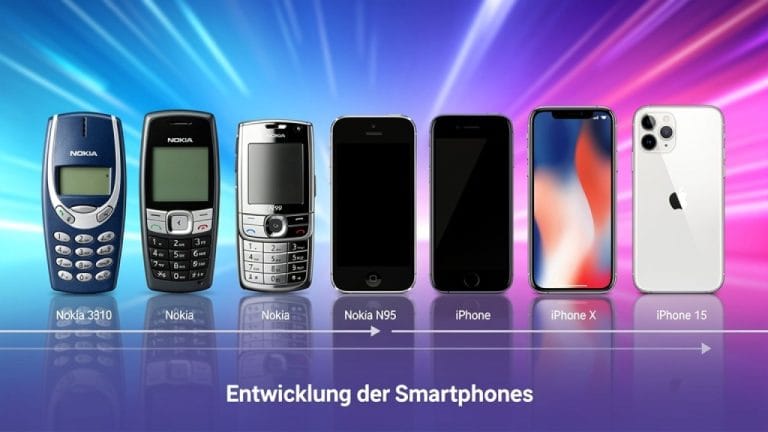 Die unglaubliche Reise: Smartphone Entwicklung – von Nokia bis iPhone